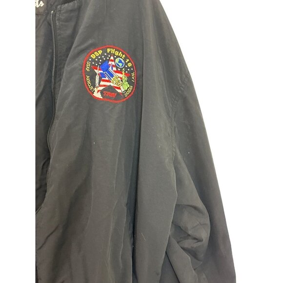 Men’s TRW Airlines Pilot Jacket Flight 18 Black Size XXL Sku 2648 - Picture 16 of 16